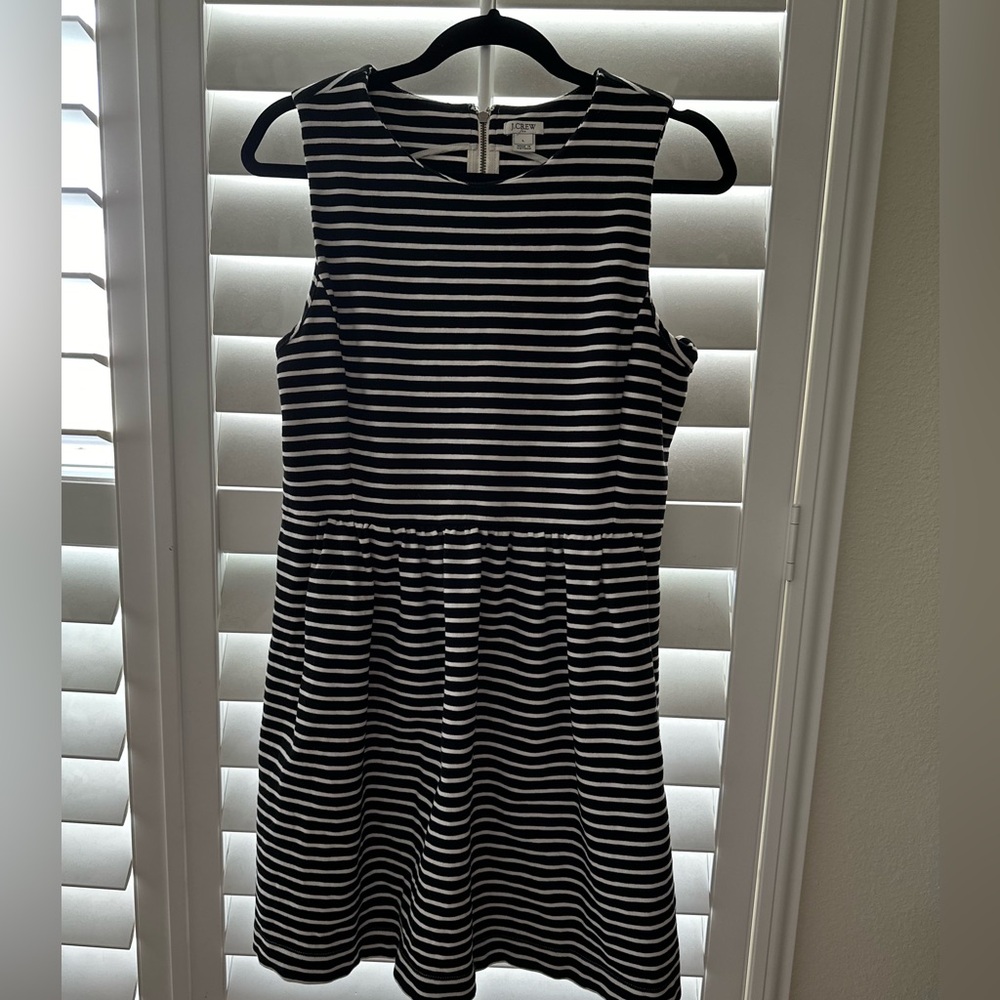 JCrew Striped Dress